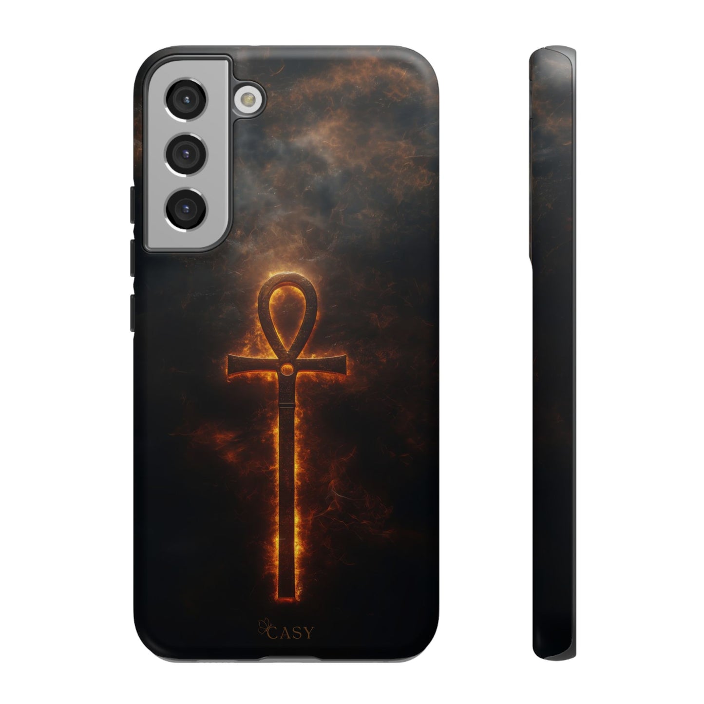 Burning Ankh | Mystic Phone Case