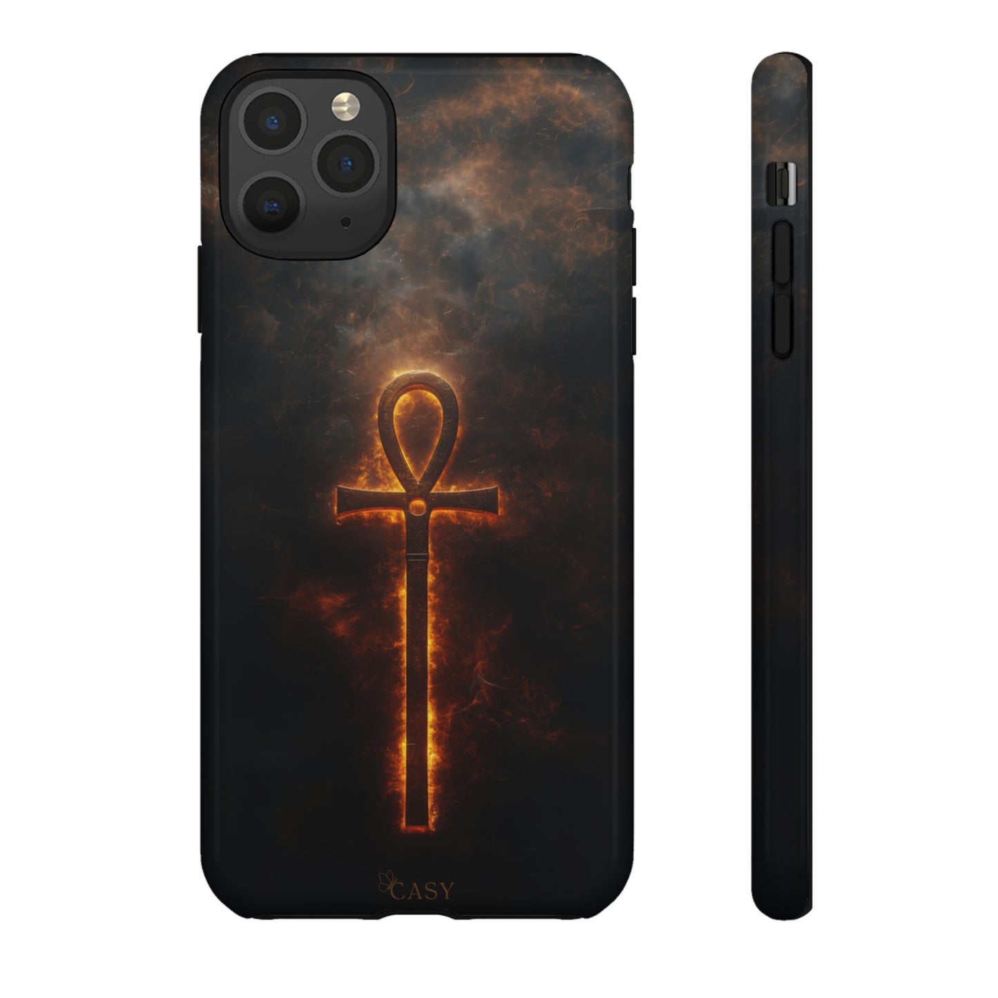 Burning Ankh | Mystic Phone Case