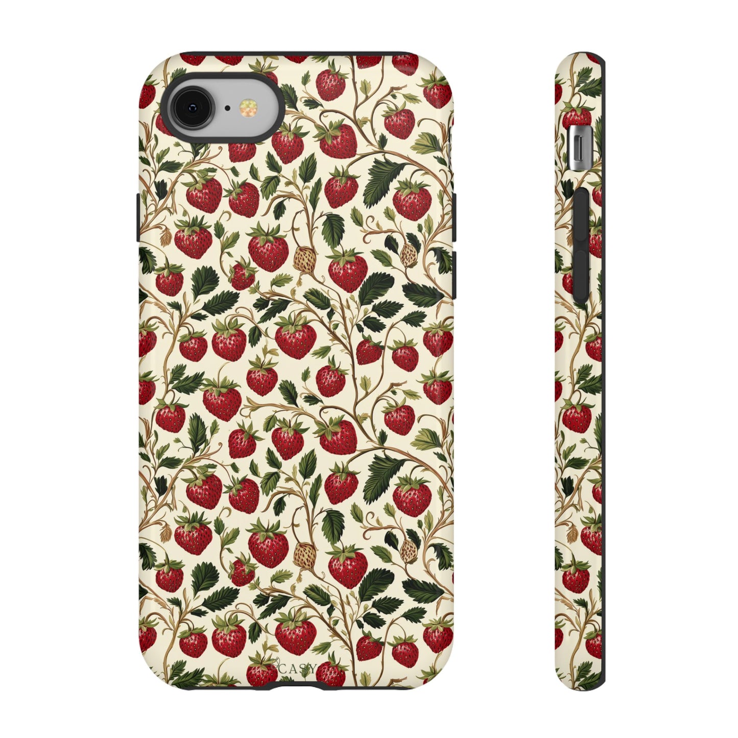 Enchanted Strawberry Patch | Botanical Phone Case