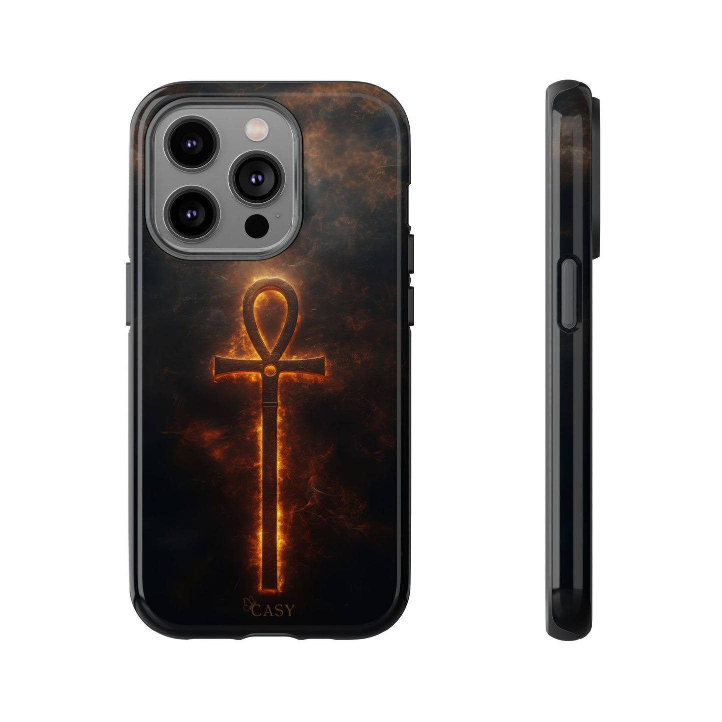 Burning Ankh | Mystic Phone Case