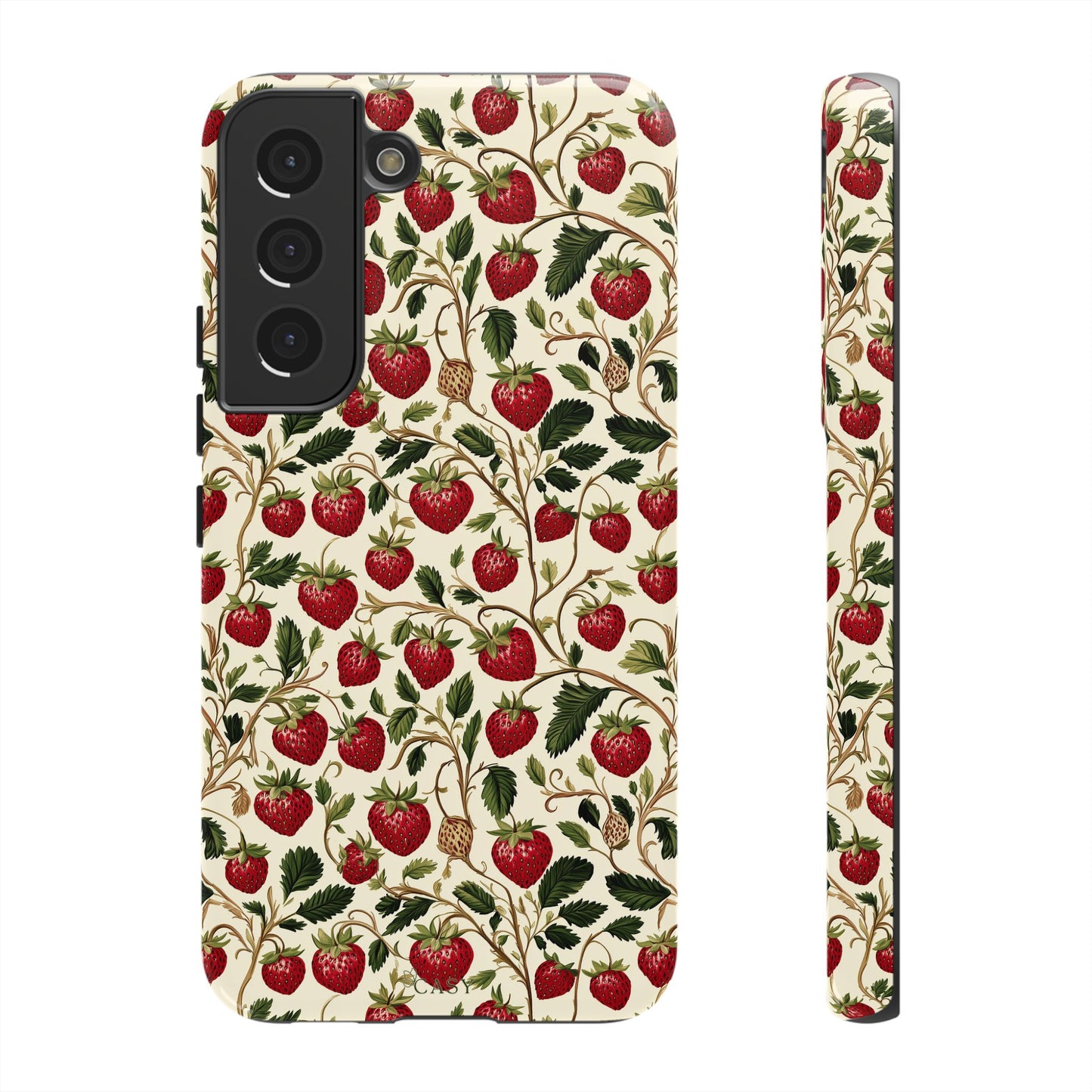 Enchanted Strawberry Patch | Botanical Phone Case