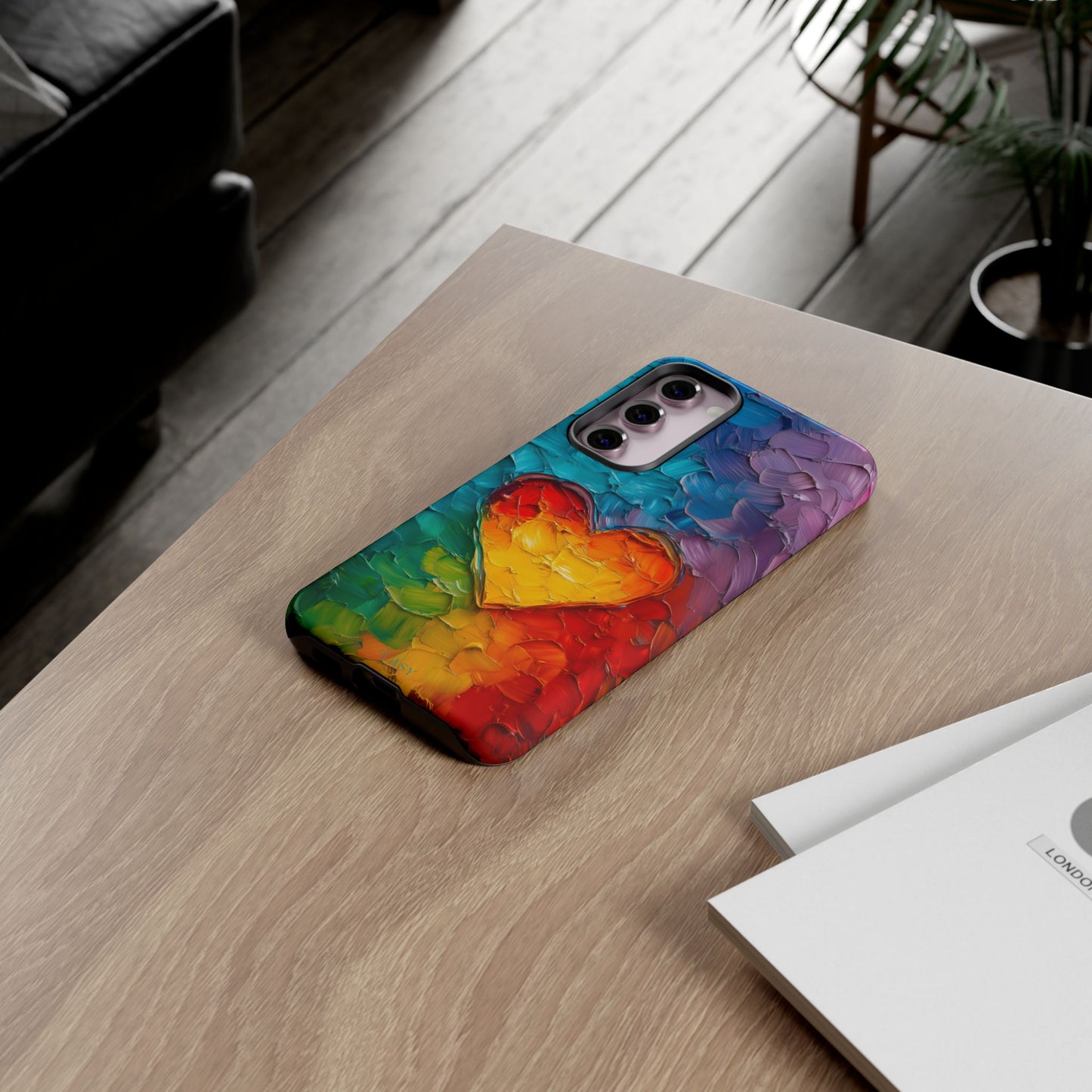 Love’s Spectrum | Impasto Phone Case