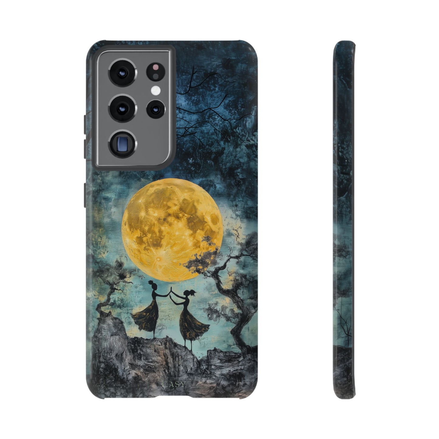 Moonrise Rendezvous | Moon Sisters Phone Case