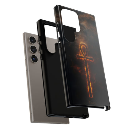 Burning Ankh | Mystic Phone Case