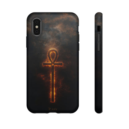 Burning Ankh | Mystic Phone Case