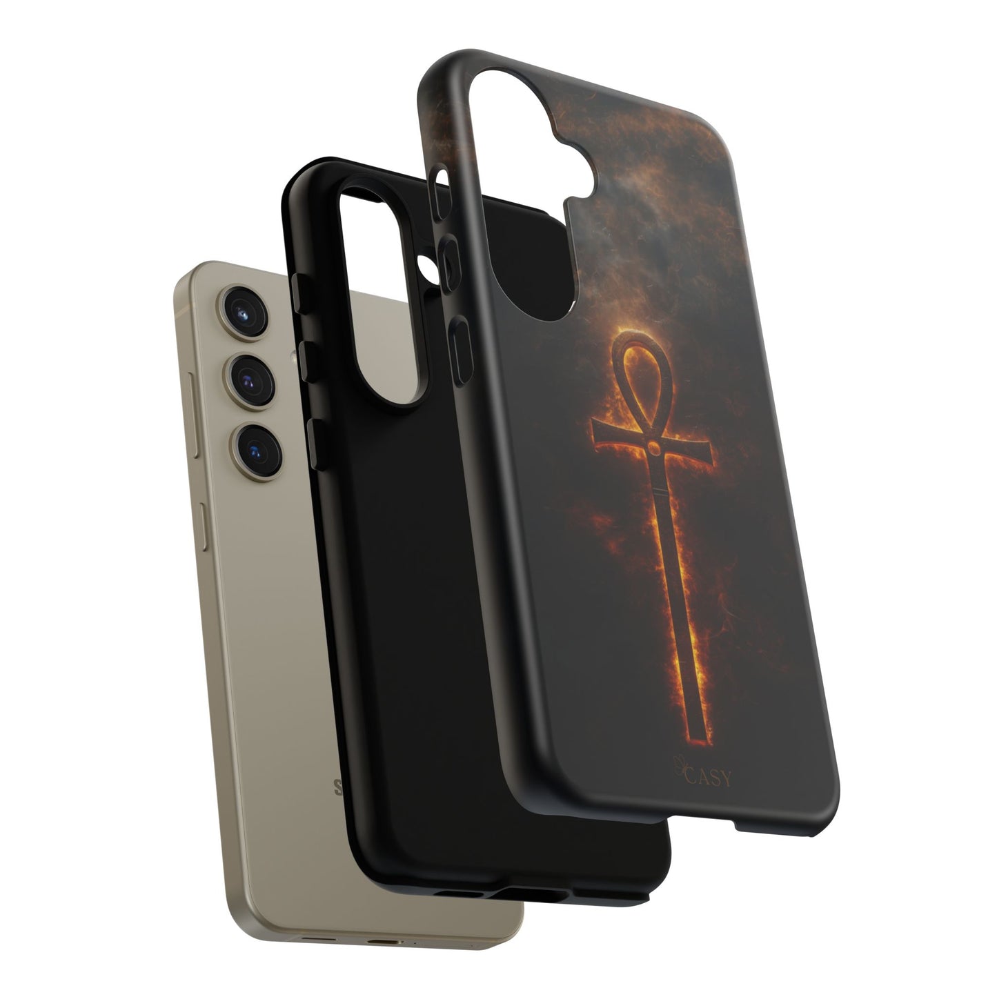 Burning Ankh | Mystic Phone Case