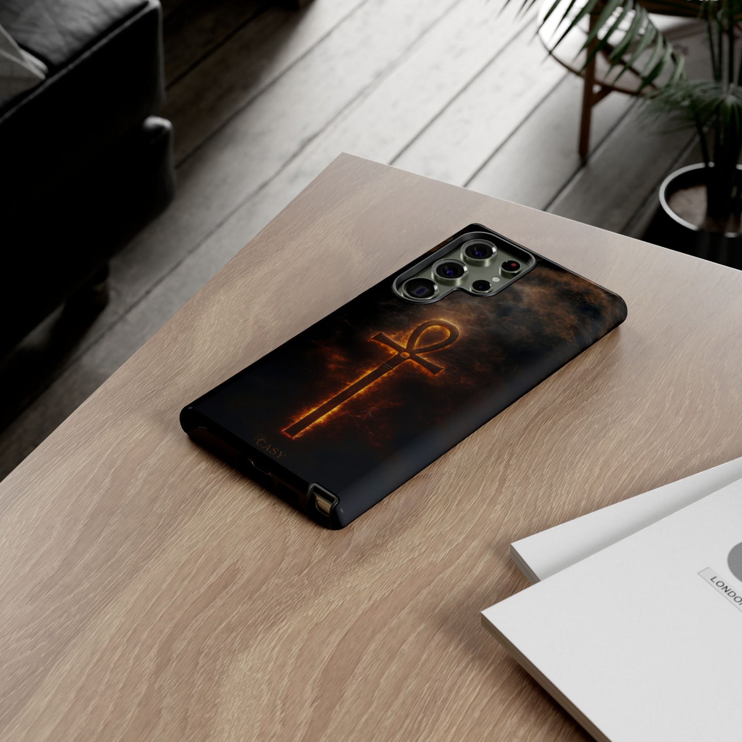 Burning Ankh | Mystic Phone Case