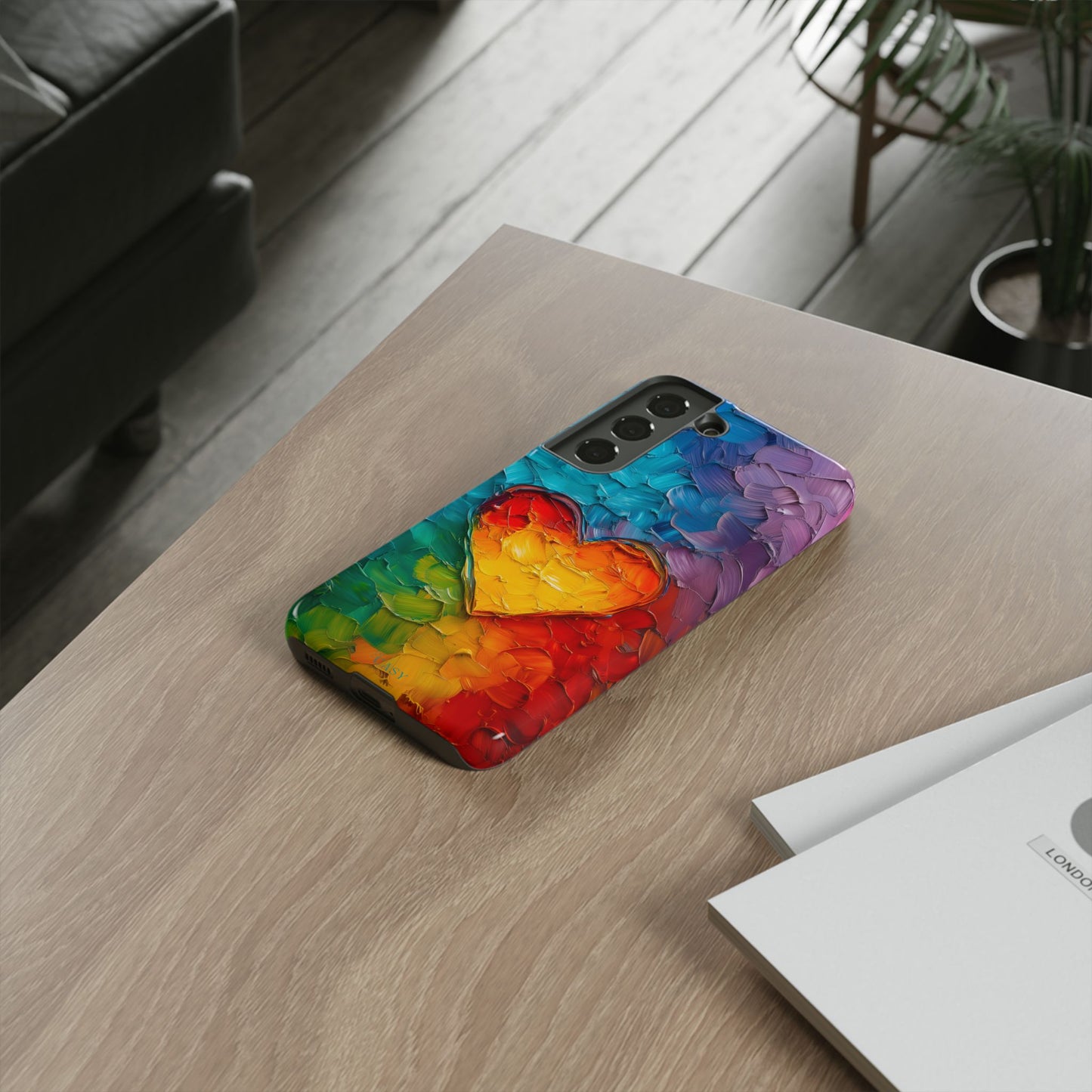 Love’s Spectrum | Impasto Phone Case