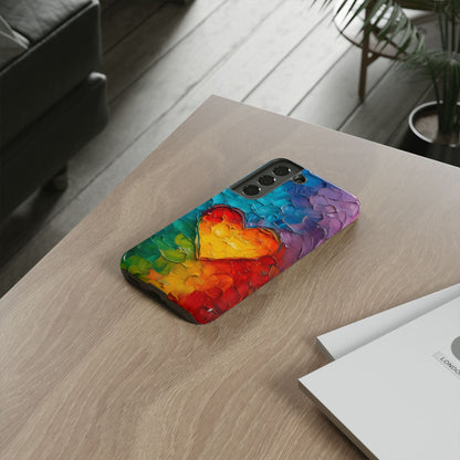 Love’s Spectrum | Impasto Phone Case